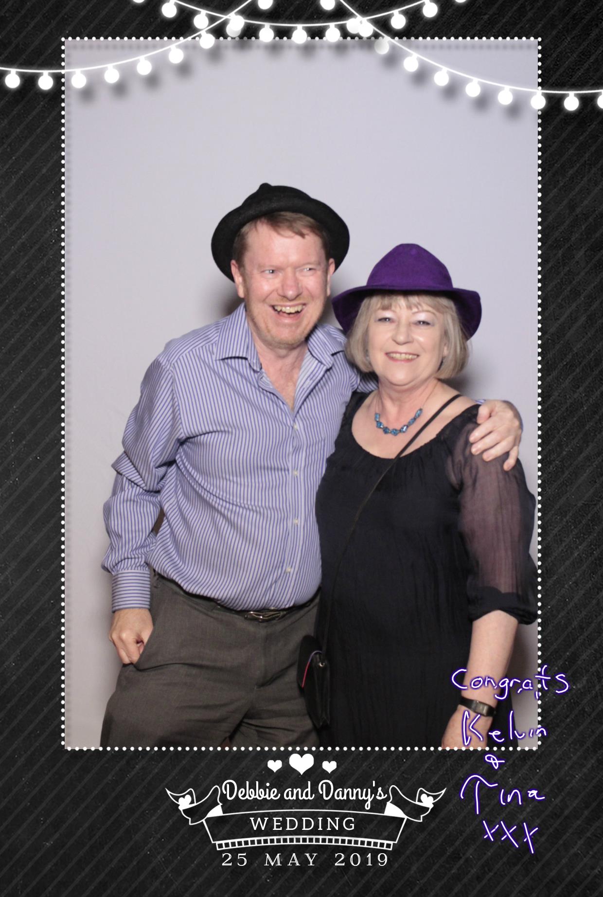 Debbie & Danny's Wedding | View more photos from the event at gallery.myphotoboothexperience.co.uk/u/MyPhotoBoothExperienceLtd/Debbie-Dannys-Wedding